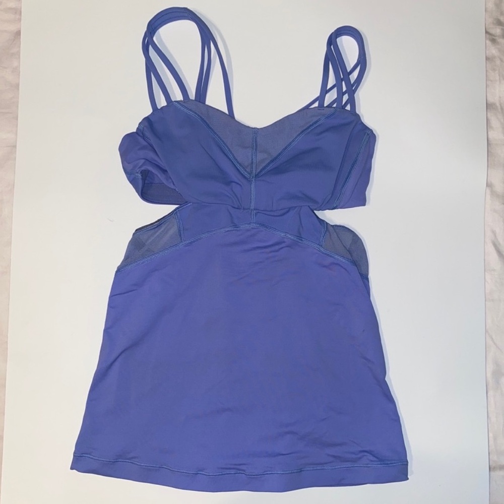 lululemon athletica Blue Tank Top